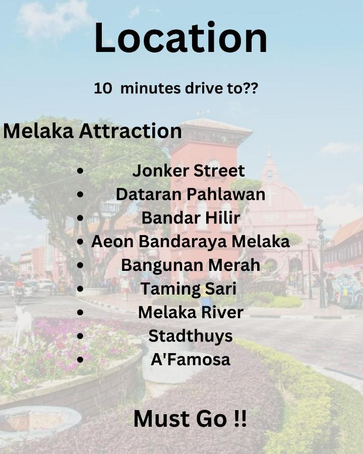Apartamento Amber Cove Melaka By Ggm Exterior foto